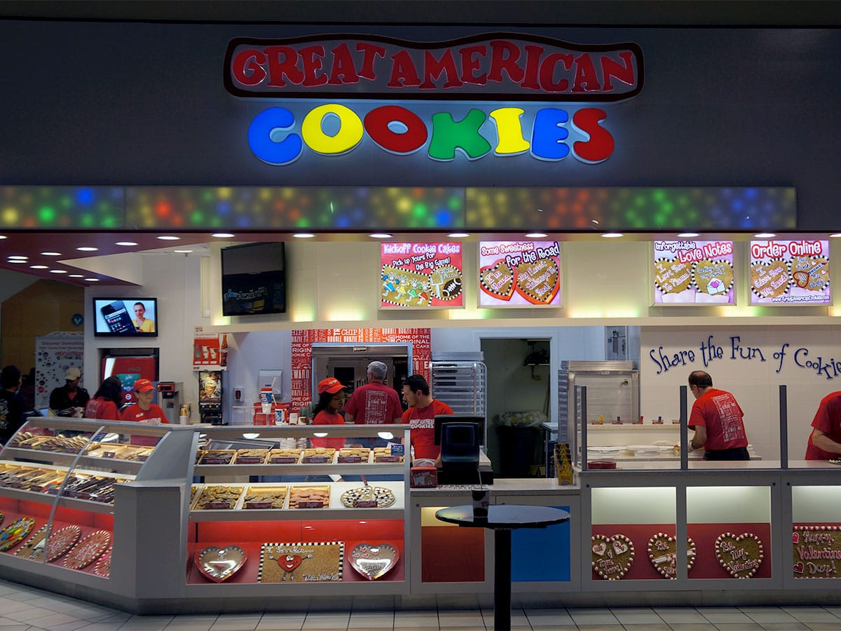 Great American Cookies Royal Dough Bakers